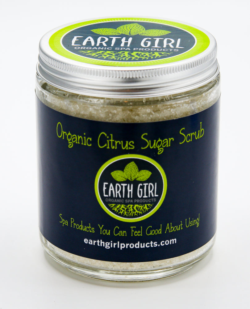 Earth Girl - Organic Citrus Sugar Scrub --- Takes You To Your Happy Place