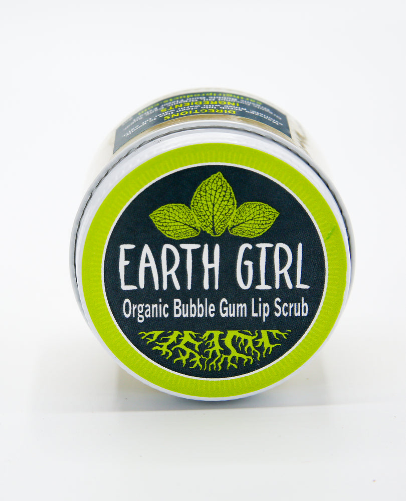 Earth Girl - Organic Bubble Gum Lip Scrub --- Better Than Candy