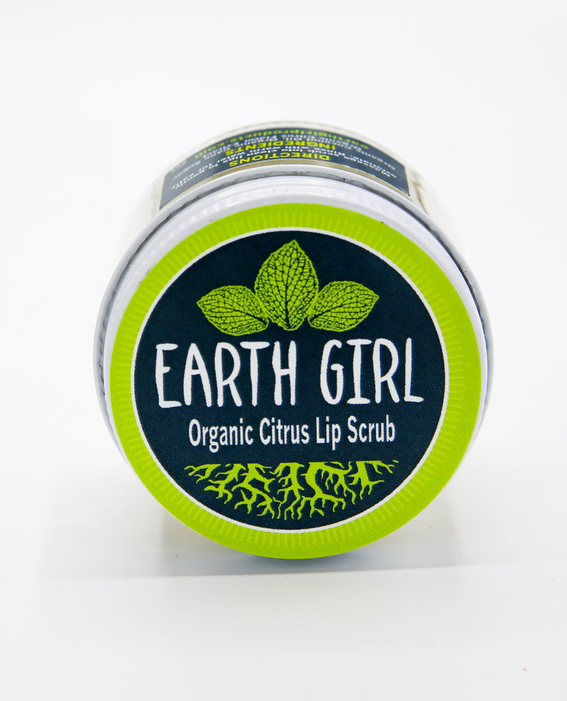 Earth Girl - Organic Citrus Lip Scrub --- A Zesty Treat for Your Lips